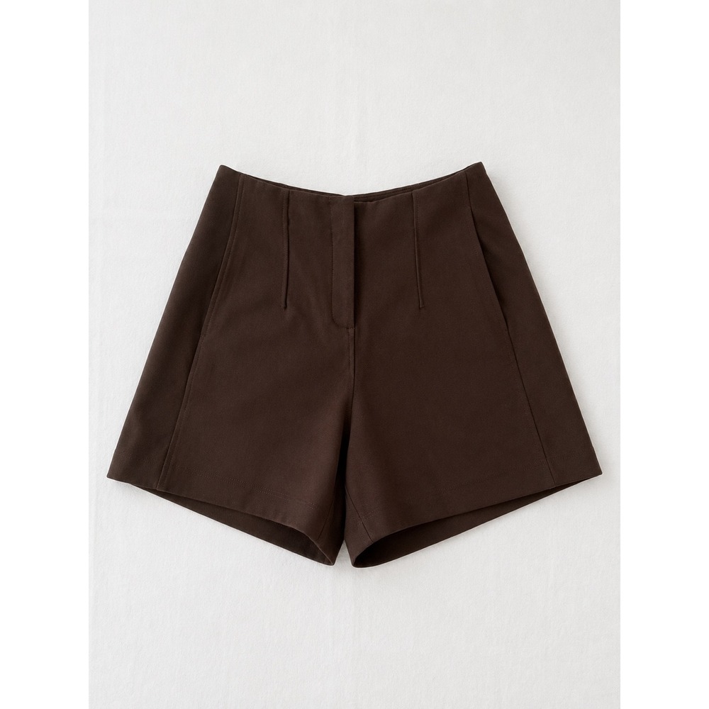 Lululemon Espresso Brown City Sleek High Rise 5-Pocket Shorts 26 3 Inch - Picture 1 of 3